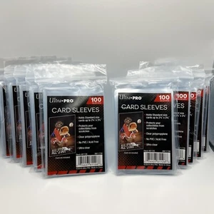 Ultra Pro Penny Card Soft Sleeves 10 paczek po 100 do kart o standardowym rozmiarze - Zdjęcie 1 z 2