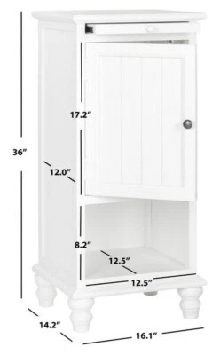 Safavieh Jezabel One Cabinet End Table, Reduced Price 2172715141 AMH6633C - Image 1 of 4