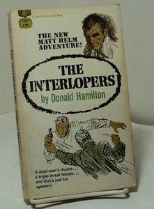 The Interlopers - Matt Helm #12 by Donald Hamilton - Gold Medal T2073 - 1969 - Imagen 1 de 2