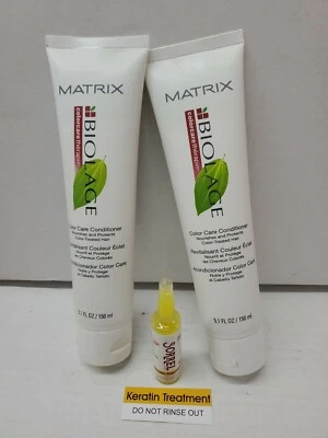 MATRIX BIOLAGE COLOR CARE COND. 5.1 OZ PACK 2.  FREE AMP.KERATIN - Image 1 of 2