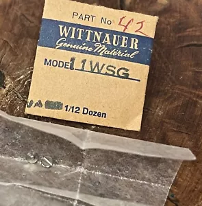 Reloj Wittnauer Vintage 11WSG Estuche Movimiento Tornillo Original Nuevo Antiguo Stock Parte - Imagen 1 de 1