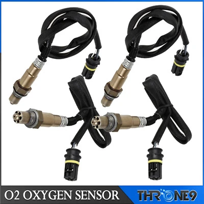 4Pcs O2 Oxygen Sensor Up+Downstream For 2004-2006 Mercedes-Benz E320 E500 4Matic - Image 1 of 4