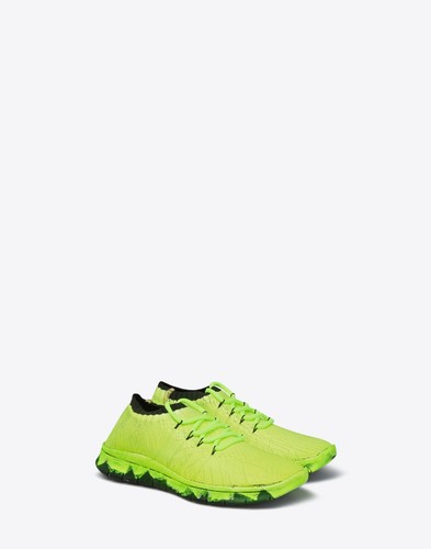 Sneakers Maison Margiela Crunch in giallo taglia 43 nuove con etichette prezzo al pubblico £550