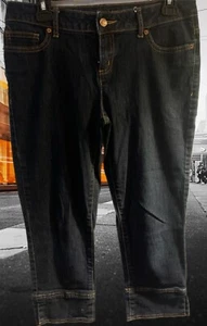 Jean capri de pierna recta Simply Vera Vera Wang de segunda mano para mujer talla 6 - Imagen 1 de 11