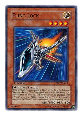 TAEV EN028 1ST EDITION 3X FLINT LOCK COMMON CARDS - Image 1 of 2