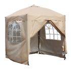 Birchtree Pop Up Gazebo 2x2m Waterproof Marquee Garden Awning Party Tent Canopy