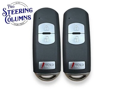 Compatível com 13-19 Mazda CX-5 Smart Key Fob Novo WAZSKE13D01 (pacote com 2) - Imagem 1 de 4