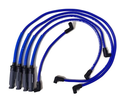 GM 2.5L L4 88-93 High Performance 10 mm Blue Spark Plug Wire Set 48492B - Image 1 of 2
