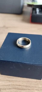 Men's wedding bands size 11 white gold - Picture 1 of 3
