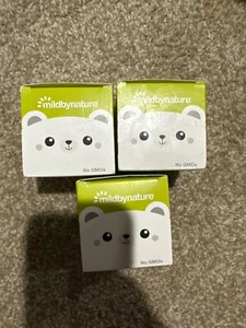 Lote de 3 mantequillas orgánicas para pezones, 2 oz (57 g) cada una. Libre de OGM - Imagen 1 de 6