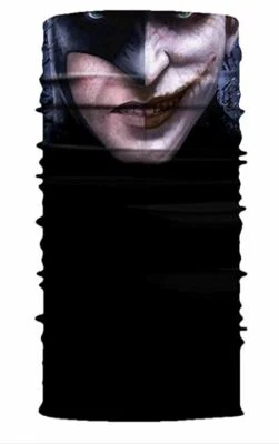 Batman + Joker Print Schlauchschal Multifunktionstuch Mund Nasen Gesichts Maske  - Bild 1 von 4