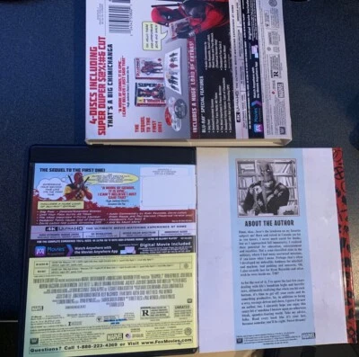 DEADPOOL 2 (4K UHD + BLURAY)  SUPER DUPER CUT TARGET EXCLUSIVE **READ - Image 1 of 4