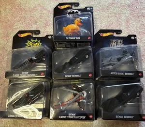 Bat Man klassische TV-Serie Hot Wheels Autos FHF41 - Bild 1 von 4