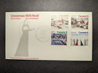 1st Day of Issue Christmas 1974 Canada 6, 8, 10 & 15 cent Stamp Cover