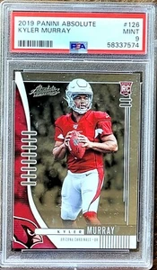 2019 KYLER MURRAY Panini Absolute PSA 9 RC Rookie #126 Arizona Cardinals  - Picture 1 of 2
