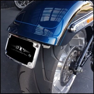 BIKECRAFT FENDER ELIMINATOR / TAIL TIDY FOR HARLEY DAVIDSON "FATBOY" 2018'up - Picture 1 of 2