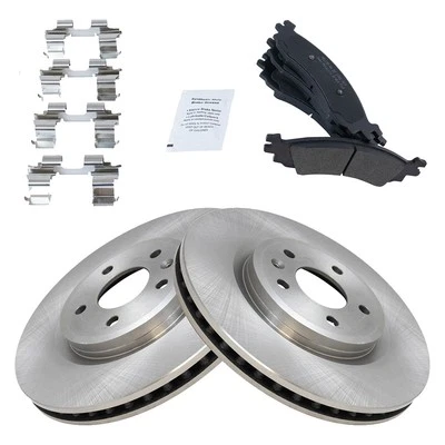 TRQ BKA10951 Disc Brake Kit For Ford Taurus 2010-2012 Front 6L2Z2001A - Image 1 of 2