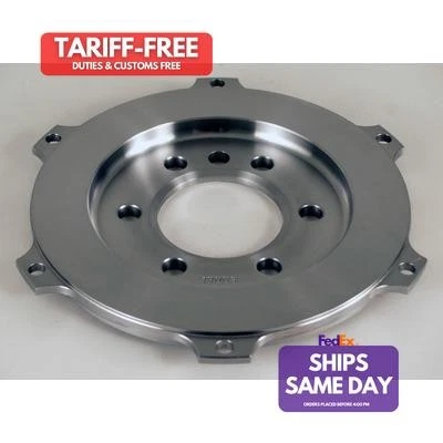 Peças de desempenho Tilton 19003, um volante de botão Chevy aço natural 7,25 polegadas - Imagem 1 de 4