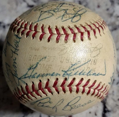 1968 Twins Team Signed Baseball Harmon Killebrew Rod Carew 29 Autos JSA AH LOA - Image 1 of 4