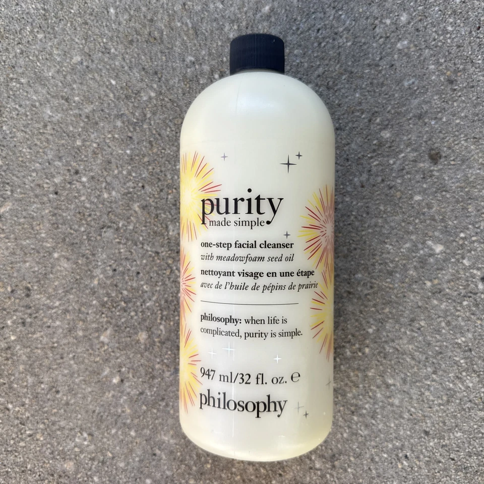 Philosophy Purity Made Simple One Step Facial Cleanser 32 fl.oz.  (NEW & SEALED) - Image 1 of 1