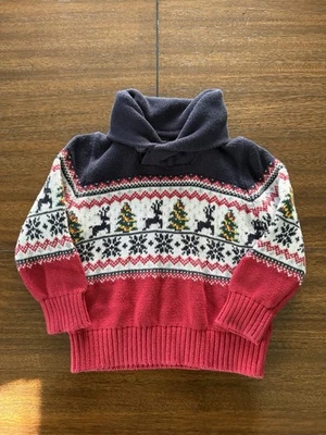 Suéter Chal Navidad Vacaciones The Children’s Place Boys’ Talla 18-24M Foto 1 de 4