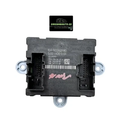 Centralina Modulo Chiusura Jaguar XE Anno 2018  Posteriore Dx Cod GJ3214D619BA - Immagine 1 di 3