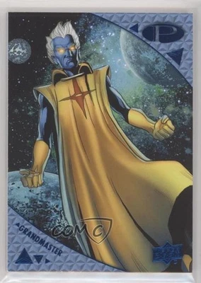 2019 Upper Deck Marvel Premier Blue 46/50 Grandmaster #18 09q5 - Image 1 of 3