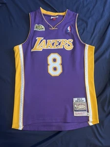 100% Authentic 1999 00 Kobe Bryant LA Lakers Mitchell Ness Jersey 40 M EUC - Picture 1 of 7