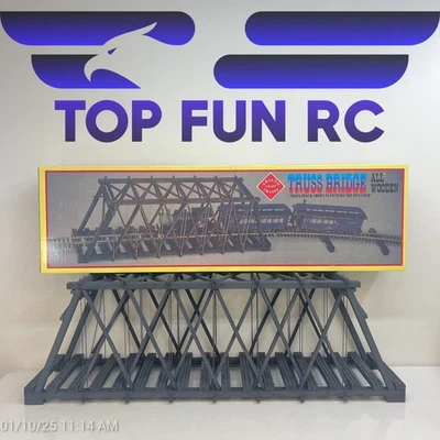 Aristocraft #7102 All Wood Truss Bridge 1/24 Scale - Image 1 of 4