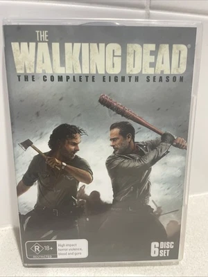 The Walking Dead Season 8 | DVD Set Andrew Lincoln Horror Zombies AMC Reg 4 - image 1 of 4