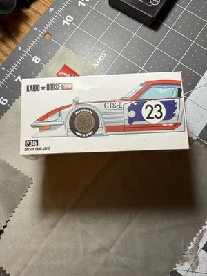 Kaido House x Mini GT Datsun Fairlady Z Kaido GT Omori Works KHMG046 E37 sellado Foto 1 de 4