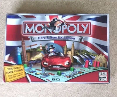Monopoly Board Game The Here & Now UK First Limited Edition - Parker 2007 - Image 1 of 4