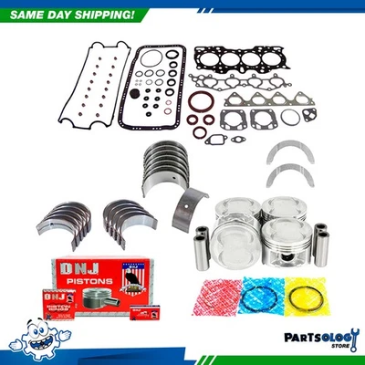 Kit de reconstrucción de motor DNJ EK212 para 90-95 Acura Integra 1,8 L DOHC 16v B18A1 B18B1 Foto 1 de 4