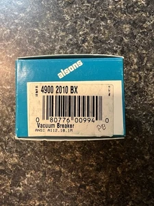 Alsons High Quality Vacuum Breaker 4900 2010 BX USA Made Free Ship NEW NIB - Foto 1 di 6