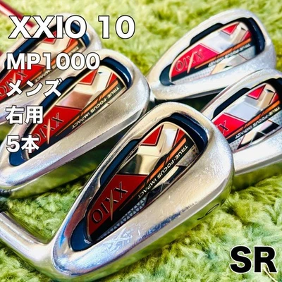 XXIO 10 Red Iron Set 5-PW SR Golf Clubs Made in Japan Golf Pride Grip - Image 1 of 4