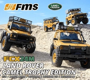 Rock Crawlers FMS FCX24M Land Rover Camel Trophy Edición Escala 1:24 - Imagen 1 de 16