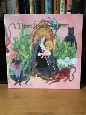 NUMBERED Father John Misty I Love You Honeybear RED ORANGE MELT vinyl Please VMP - Image 1 of 3