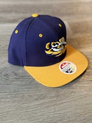 Zephyr NCAA LSU Tigers Tokyodachi Flat Bill SnapBack Hat New - Image 1 of 4