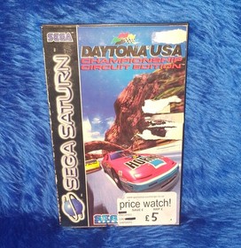 Daytona USA Championship Circuit Edition SEGA SATURN Racing Game PAL