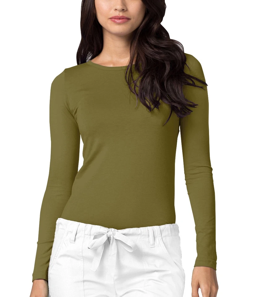 Camiseta cómoda de manga larga Adar para mujer Foto 1 de 4