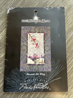 Patrón de edredón de agujas de pino viaje a la luz DEBAJO DE SU ALA #4 McKenna Ryan Foto 1 de 4