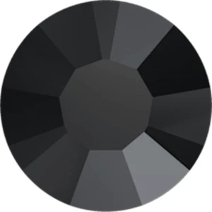 JET Black 16ss 4mm IHC Stellar Austrian Crystal A293 Flatback Rhinestones 144 - Picture 1 of 3