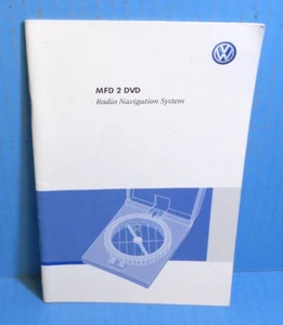 07 2007 Volkswagen MFD 2 DVD sistema de navegación manual del propietario - Imagen 1 de 2