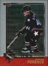 1998 Bowman Chrome CHL OPC International #48 Andrew Ference