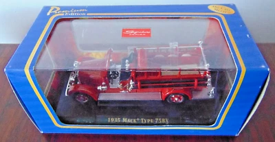 Camiones de bomberos American Mint edición limitada serie Signature con vitrina Foto 1 de 4