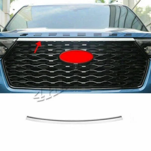 For Ford Explorer 2020-2022 ABS Chrome Front Hood Grill Bonnet Stripe Cover Trim - Picture 1 of 4