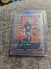 2022 Jameson Williams Downtown Optic Rookie Card