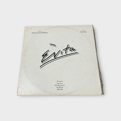 Evita An Opera Based On The Life Story Of Eva Peron Vinyl LP MCA Records - Image 1 of 4
