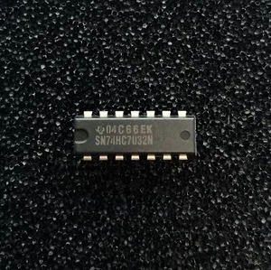 (PKG of 5) SN74HC7032N Quad OR Gates w/ Schmitt Trigger Inputs, PDIP-14, TI - Afbeelding 1 van 2