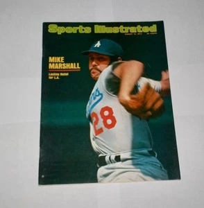 1974 NO LABEL ! Sports Illustrated LA DODGERS Mike Marshall ! NICE ! - Picture 1 of 1